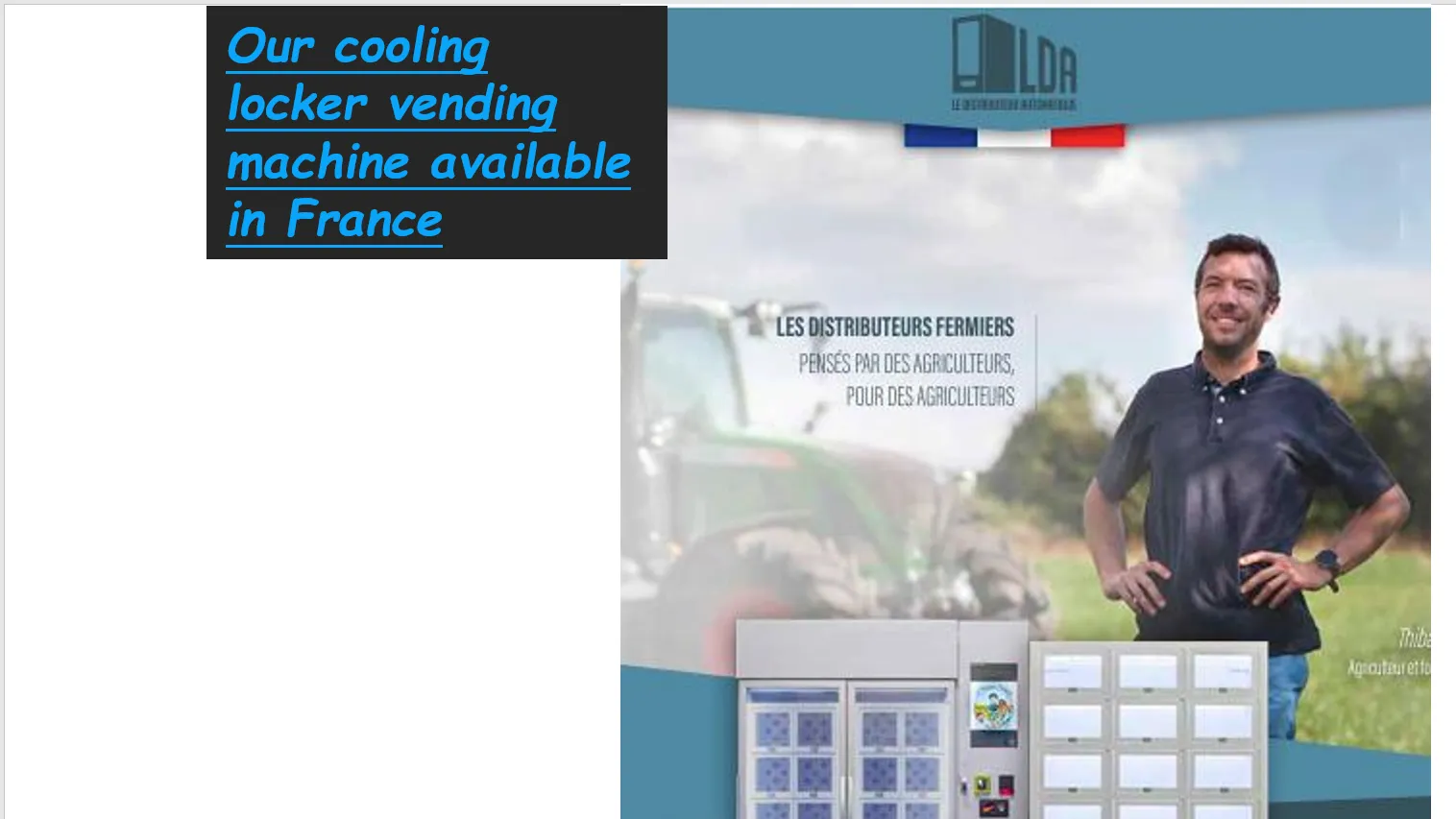 unmanned retail store, cooling locker vending machine, food vending machine snack and drink