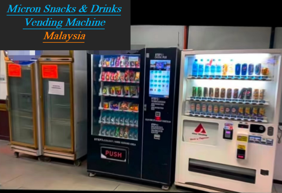 Smart Vending Machine for snacks and drinks in Malaysia