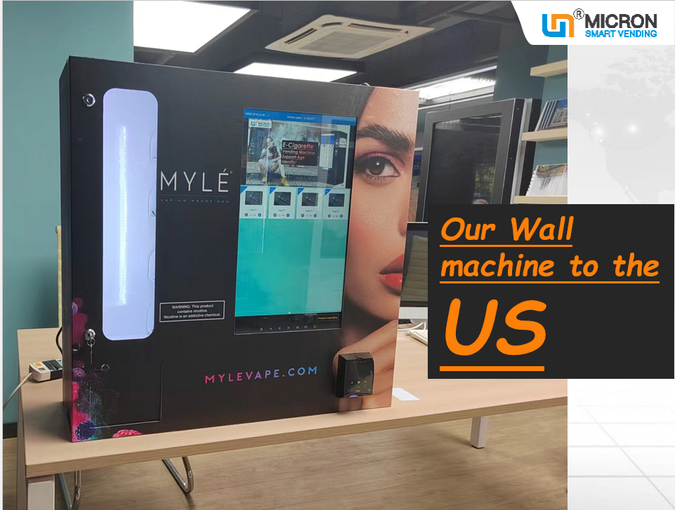 WEIMI mini Vape Vending Machine in the USA