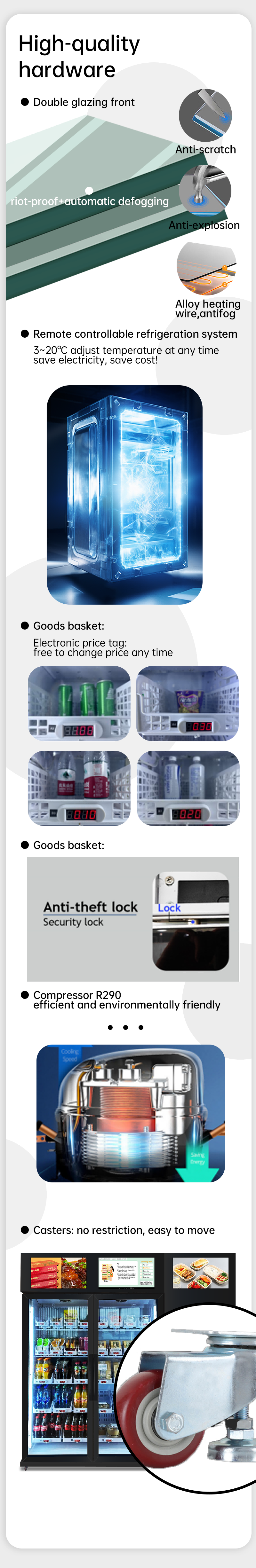 Food Vending Machine high-quality hardware