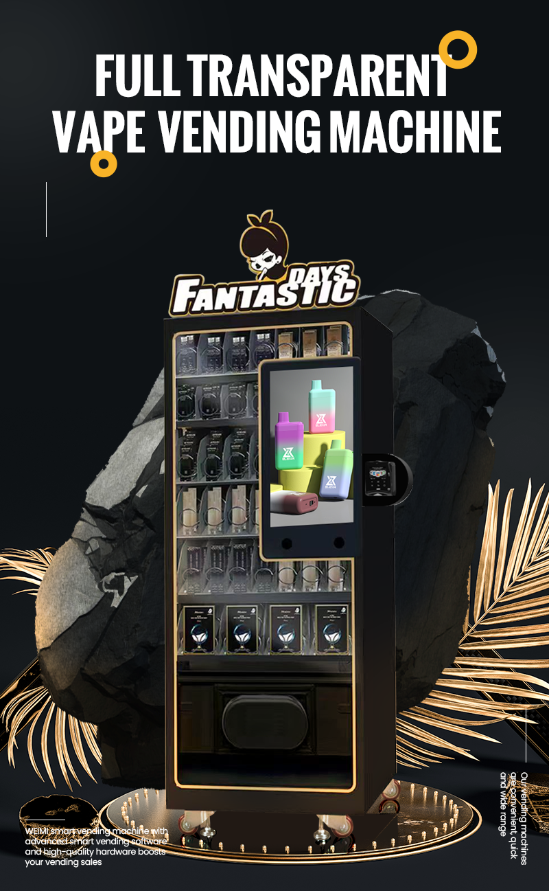 Micron Fashion Age Verification Vending Machine for Vapes with Card Reader