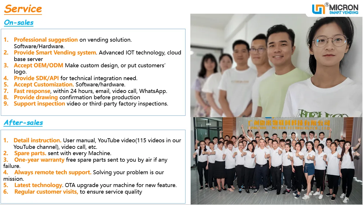 Flowers vending machine with lockers cooling system touch screen