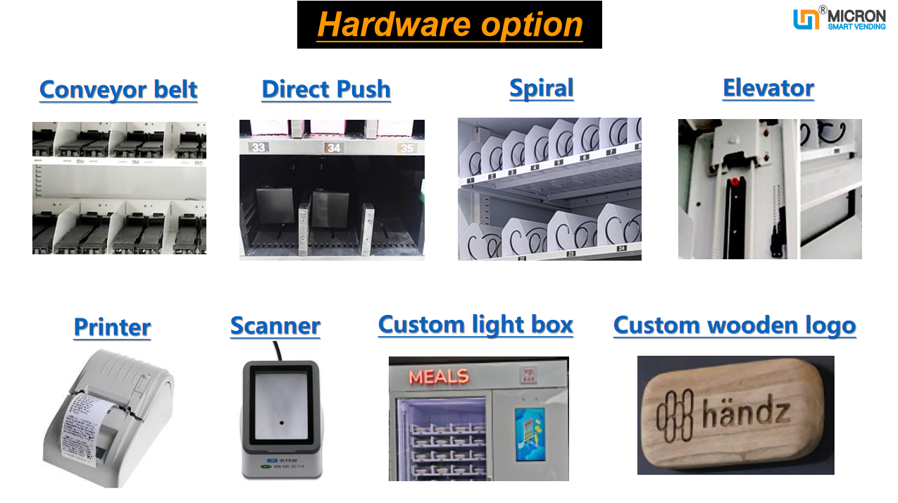 Cooked food meal drink vending machine, food vending machine, vending machine with microwave oven, ready food vending machine