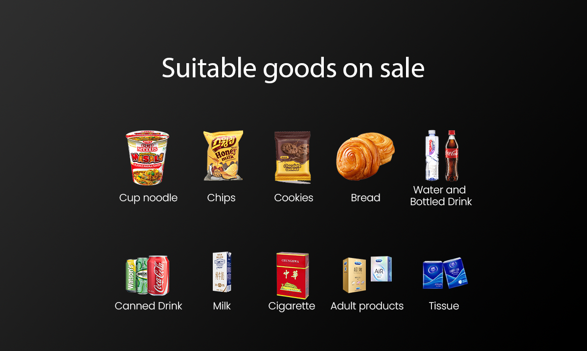 Table tennis racket vending machine can suitable goods on sale