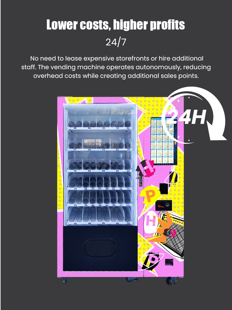 Dance Accessories Vending Machine is lower costs，higher profits，can increase your income