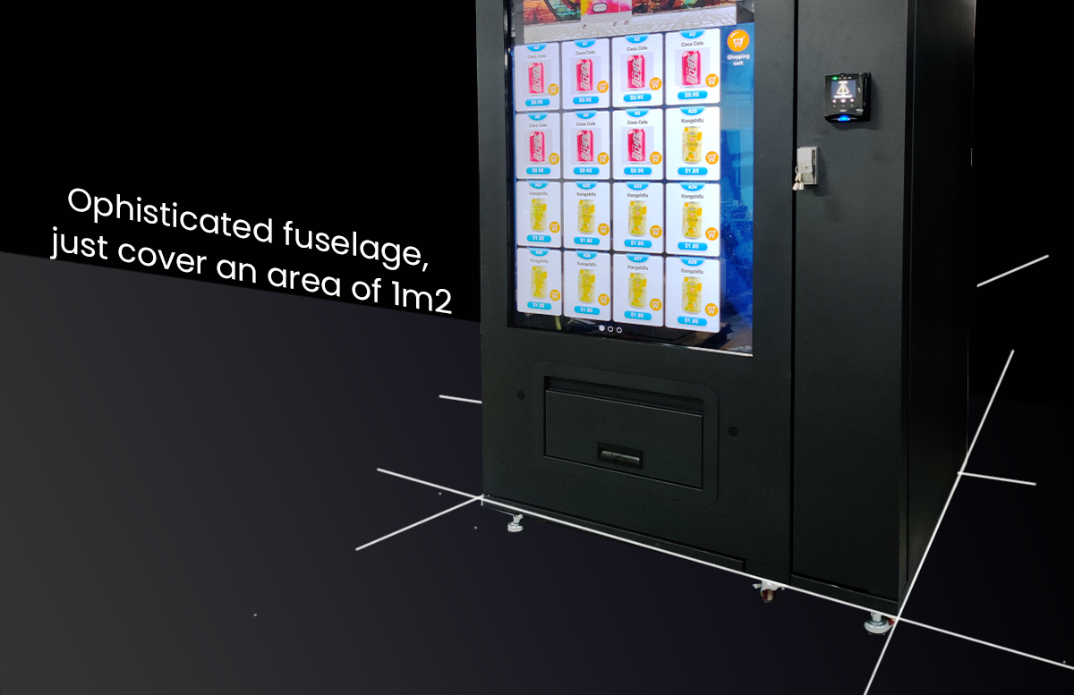 table tennis racket vending machine just cover an area of 1㎡