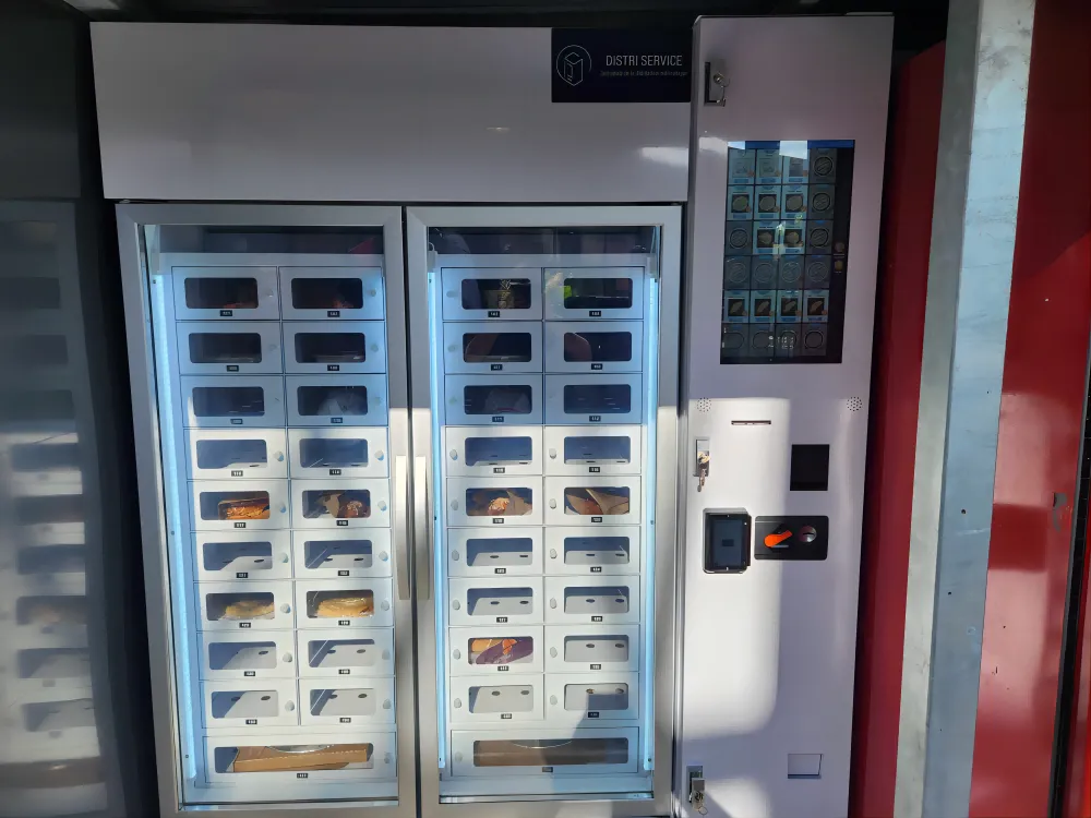 cake bread vending machine locker design in Australia