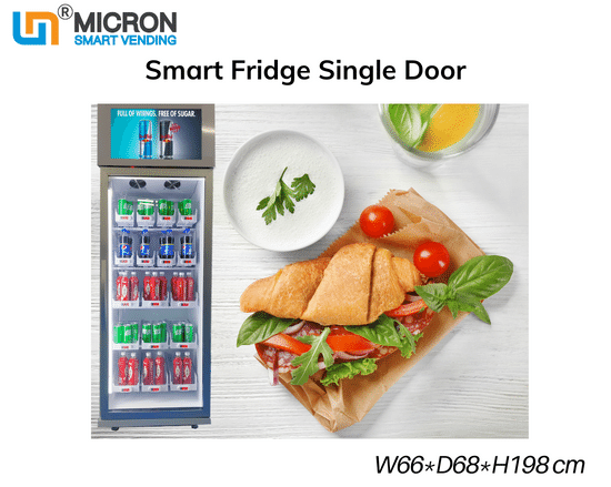 Micron Smart Fridge Vending Machine nach Amerika