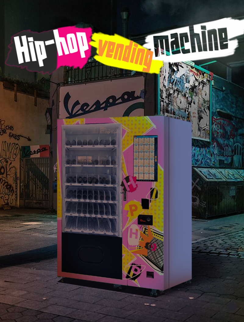 Dance Accessories Vending Machine in the fashion street