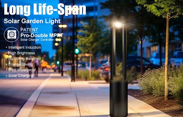 BOSUN energy saving solar garden lamp