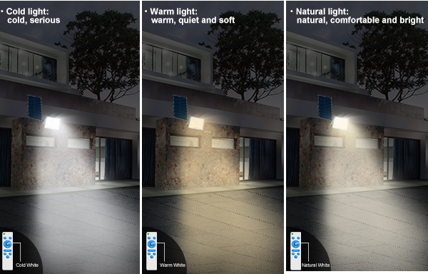 BOSUN solar flood lights