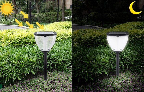 BOSUN outdoor garden light working process