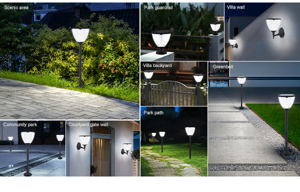 BOSUN Lighting garden outdoor lamp Application Scenarios