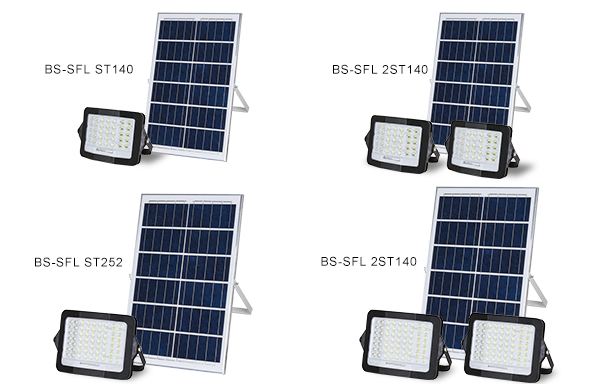 BOSUN waterproof solar flood light