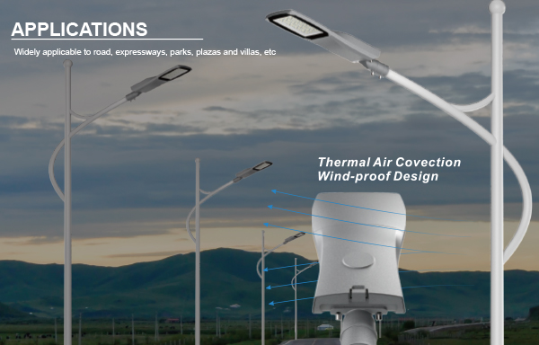 BOSUN highway lights thermal air covection
