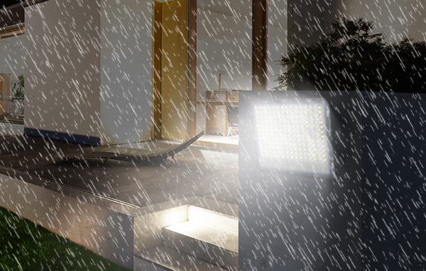 BOSUN solar flood light IP65 Waterproof 