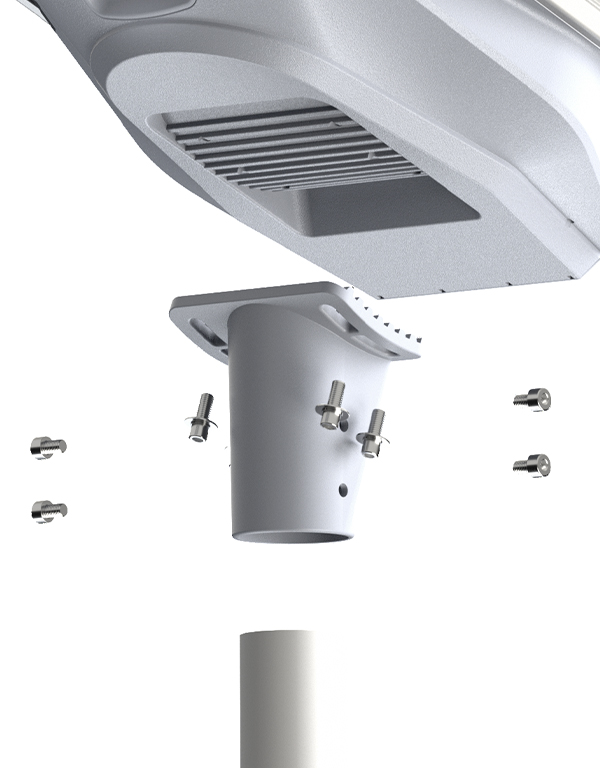 BOSUN rotatable adjustment angle solar street light suppliers