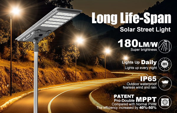 BOSUN commercial solar street lights