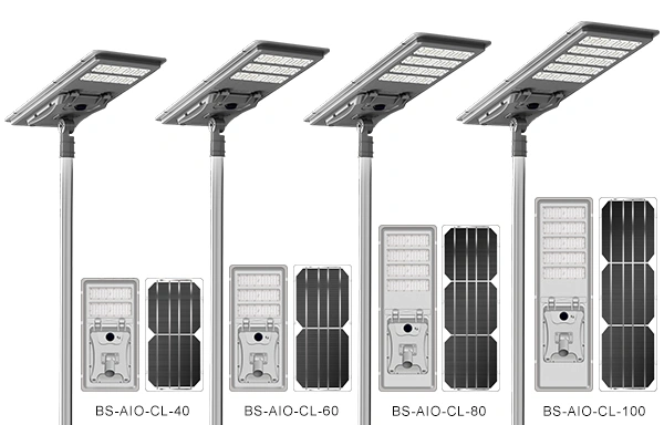 BOSUN commercial solar street lights