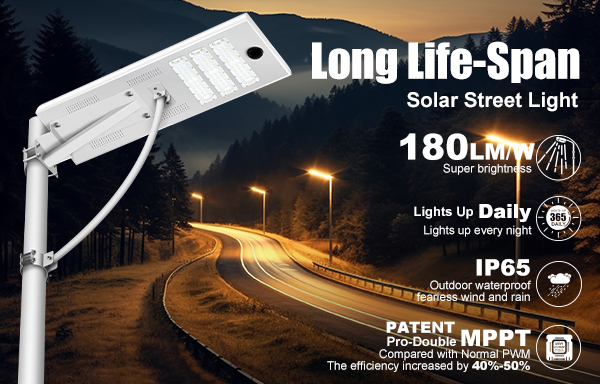 BOSUN outdoor solar street lights