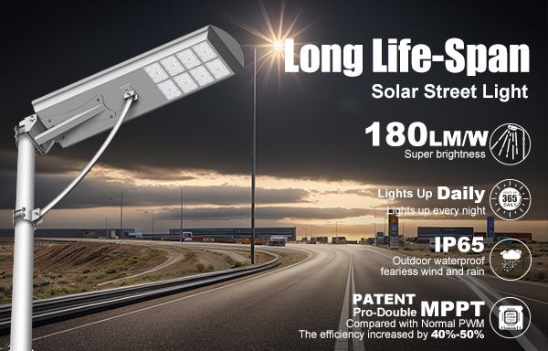 solar powered street lighting