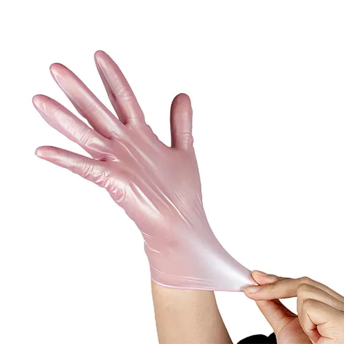 manufacturers touch screen gloves for women housework  pink nitrile Gloves Wholesale disposable powder free pink nitrile gloves