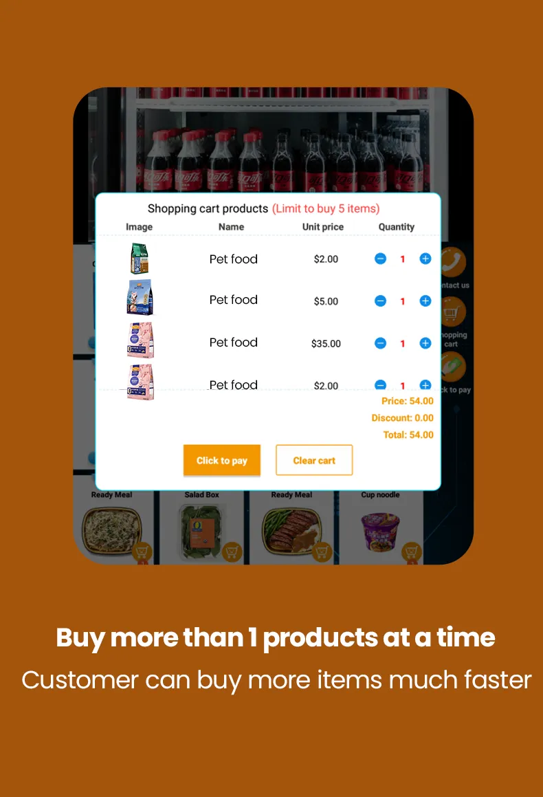 Pet Park Vending Machine for Pet Essentials Food Toys Emergency Packets Cleaning Supplies promotion
