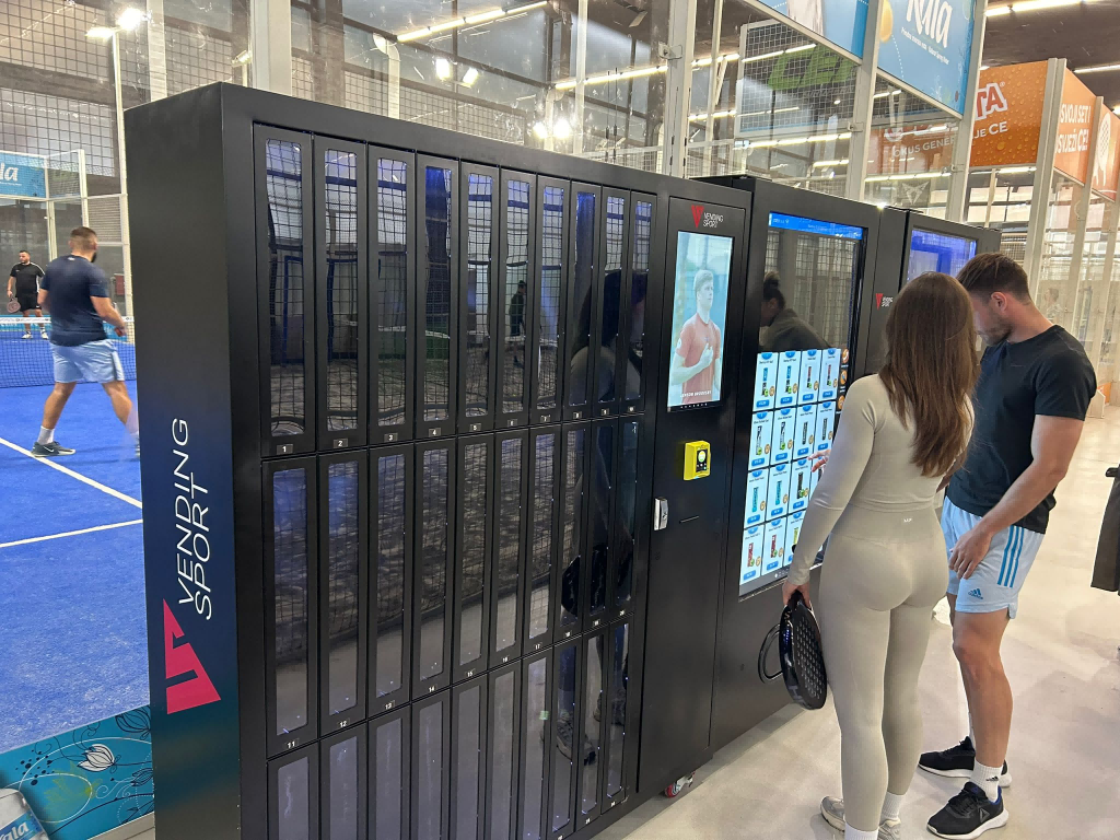 Self-Service Skate Rental Vending Machine for Roller Ice Skates Sports Gear in Gyms Sports Centers