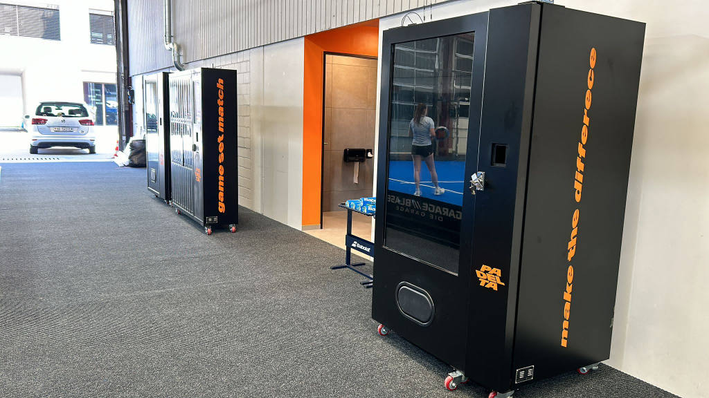 Self-Service Skate Rental Vending Machine for Roller Ice Skates Sports Gear in Gyms Sports Centers