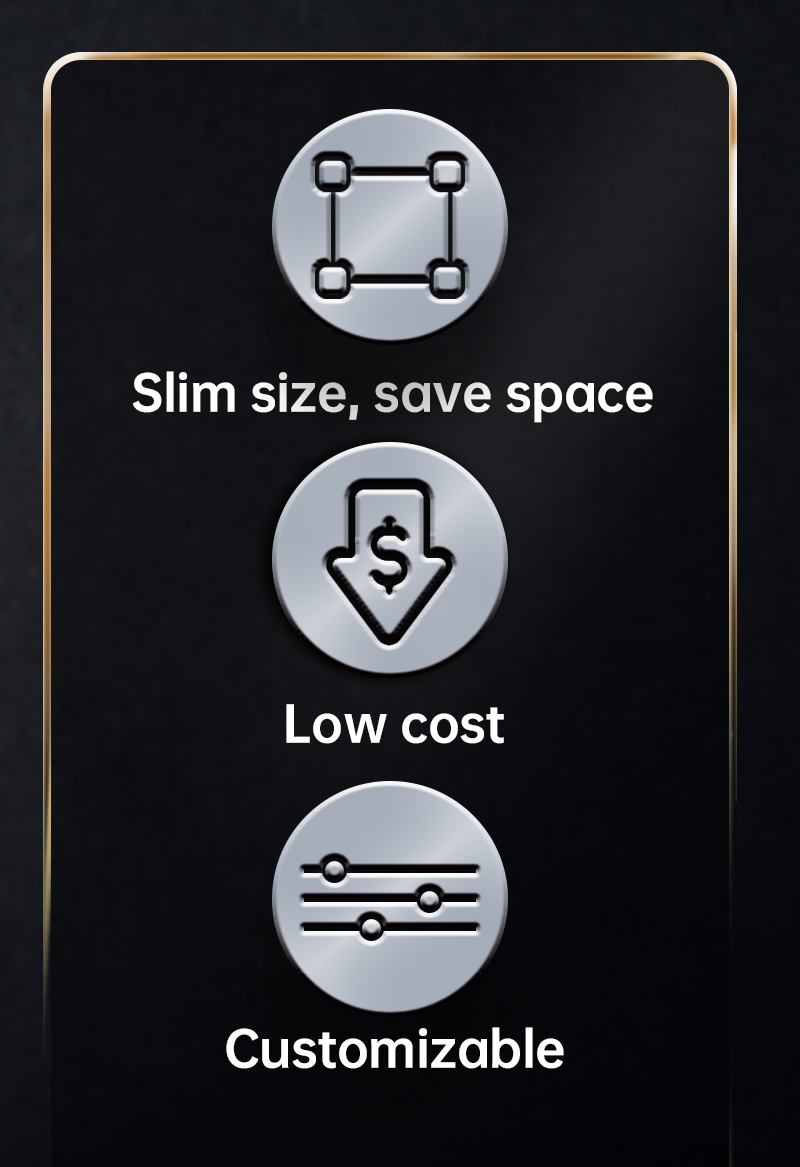 fresh food vending machine slim size save space low cost