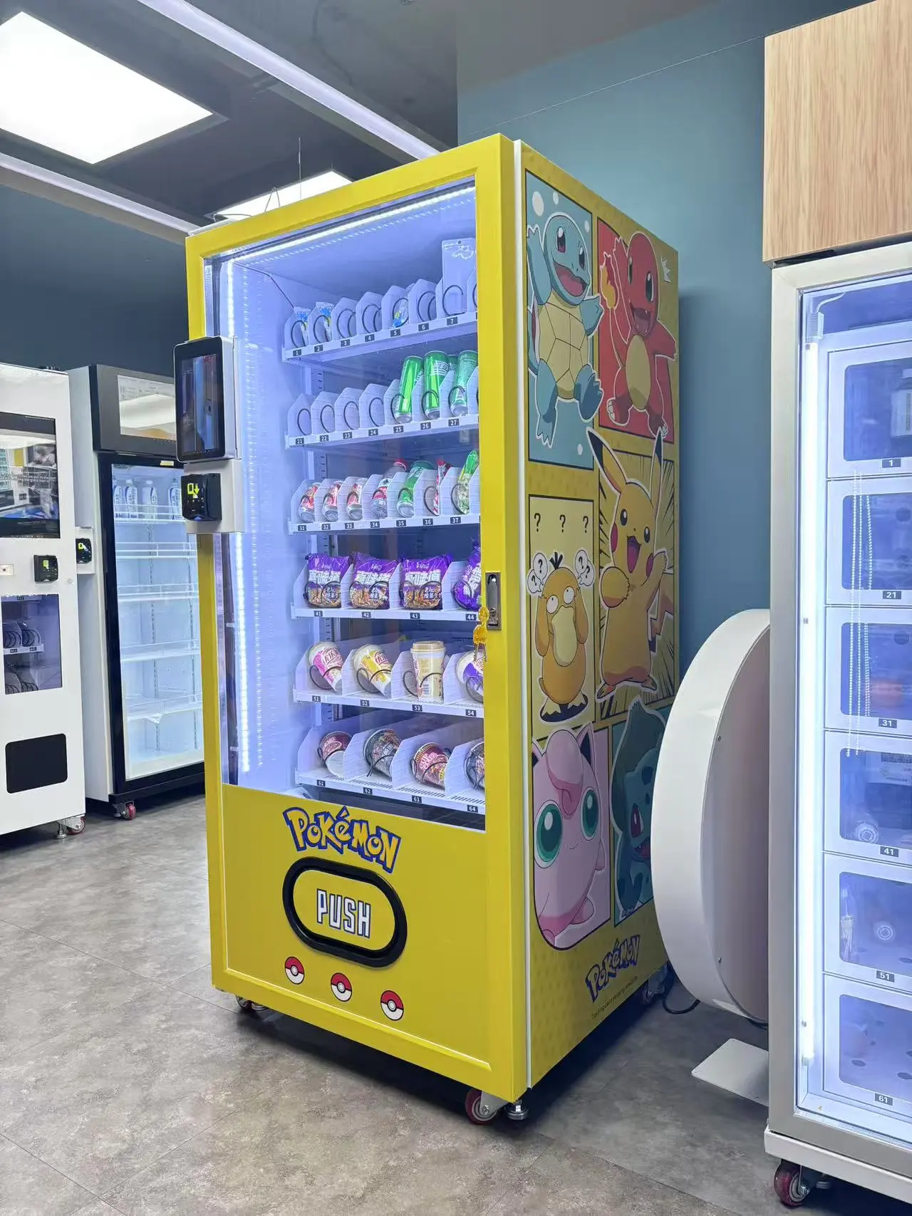 Pokémon Card Packs Mystery Box Vending Machine for Sale