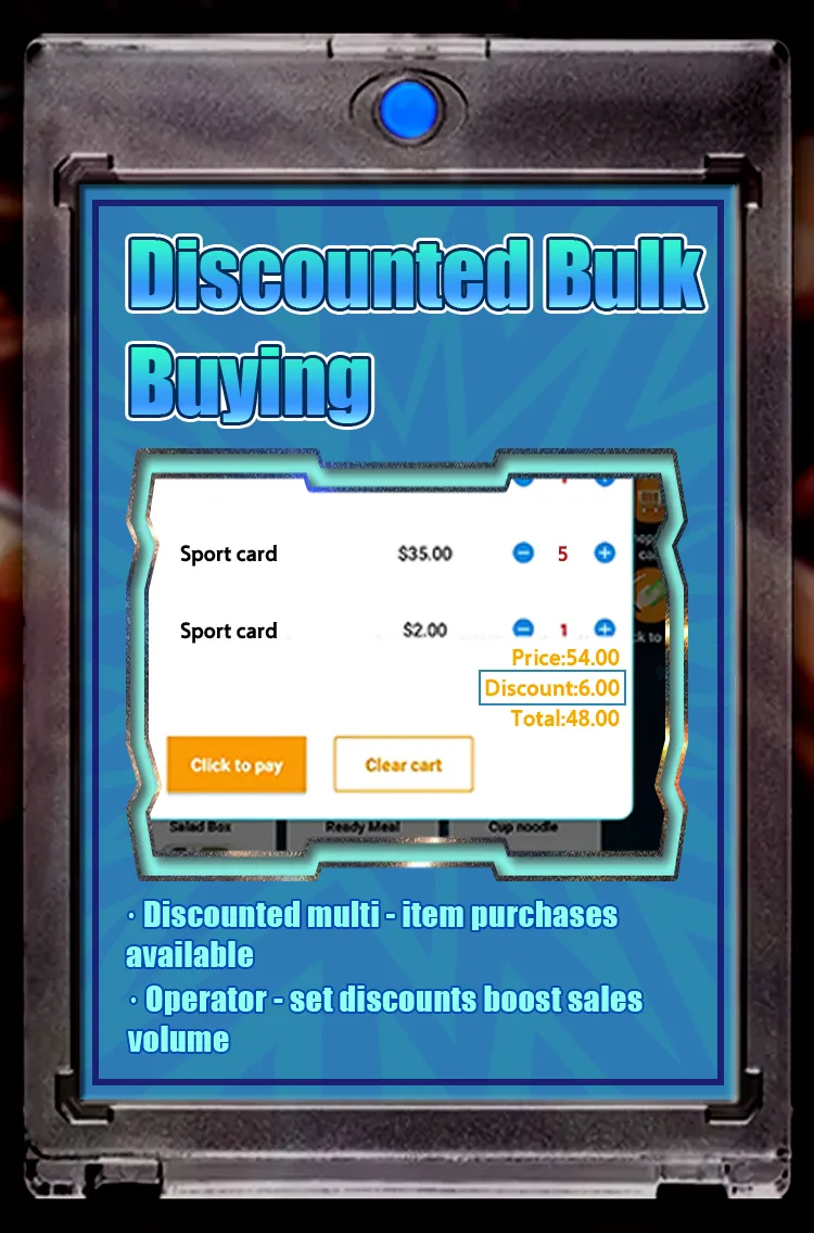 The FAN STAND topps Sports Cards Vending Machine