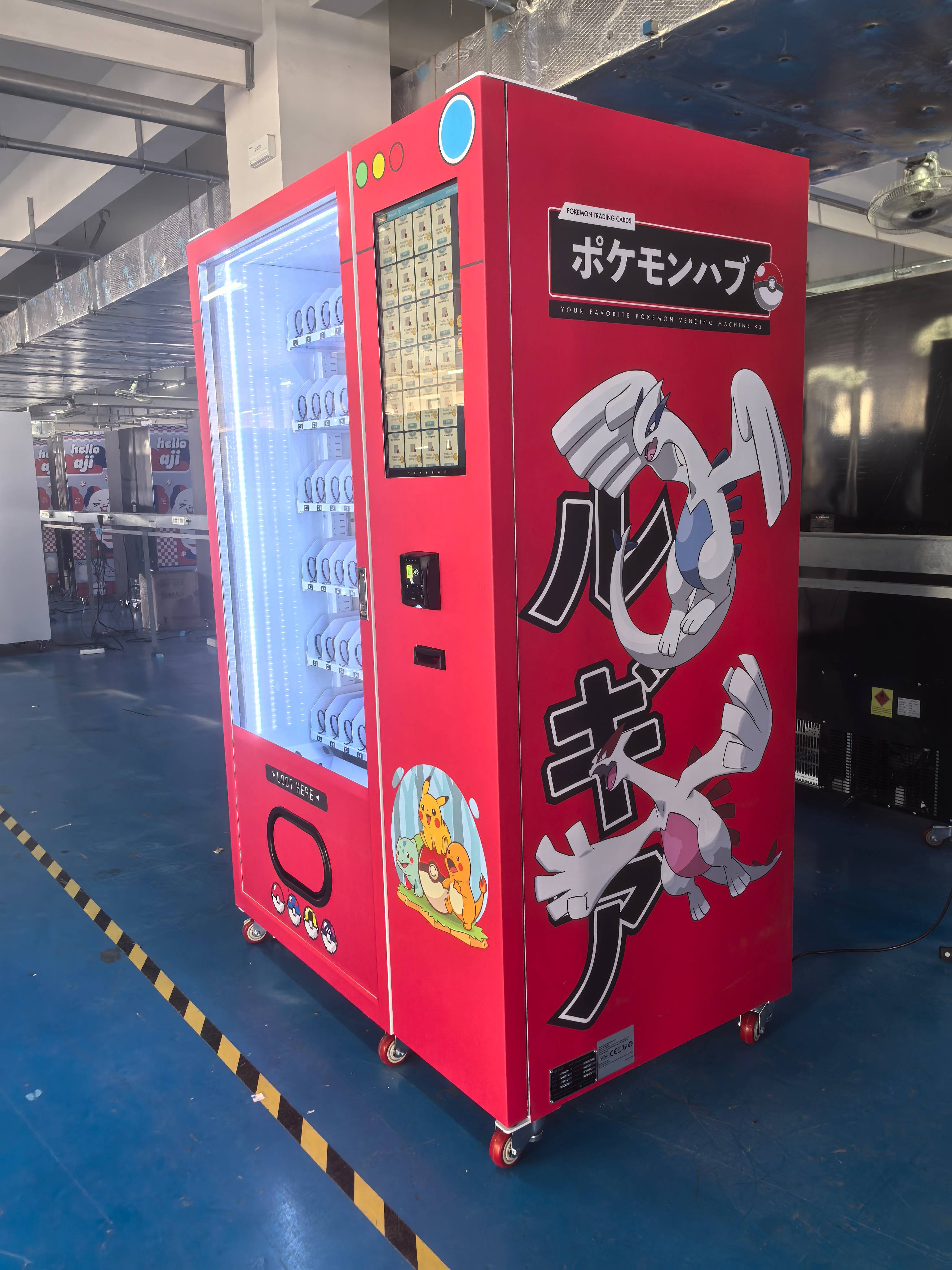 Pokemon TCG Vending Machine for Sale Pikachu Toys Cards