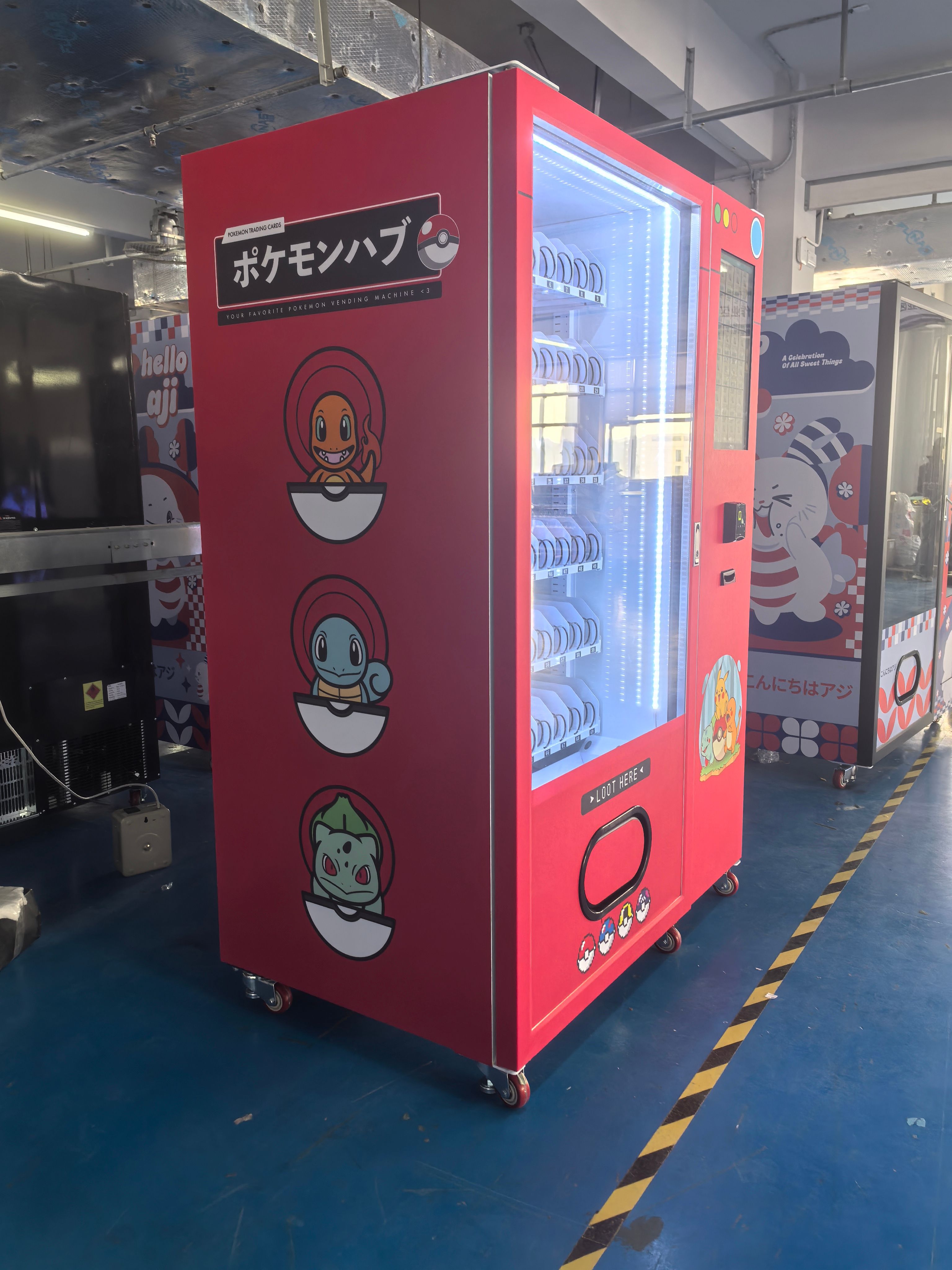 Pokemon TCG Vending Machine for Sale Pikachu Toys Cards