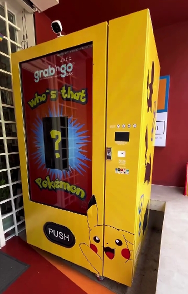 Pokémon Center Vending Machine | Full Touch Pokémon Card Dispenser