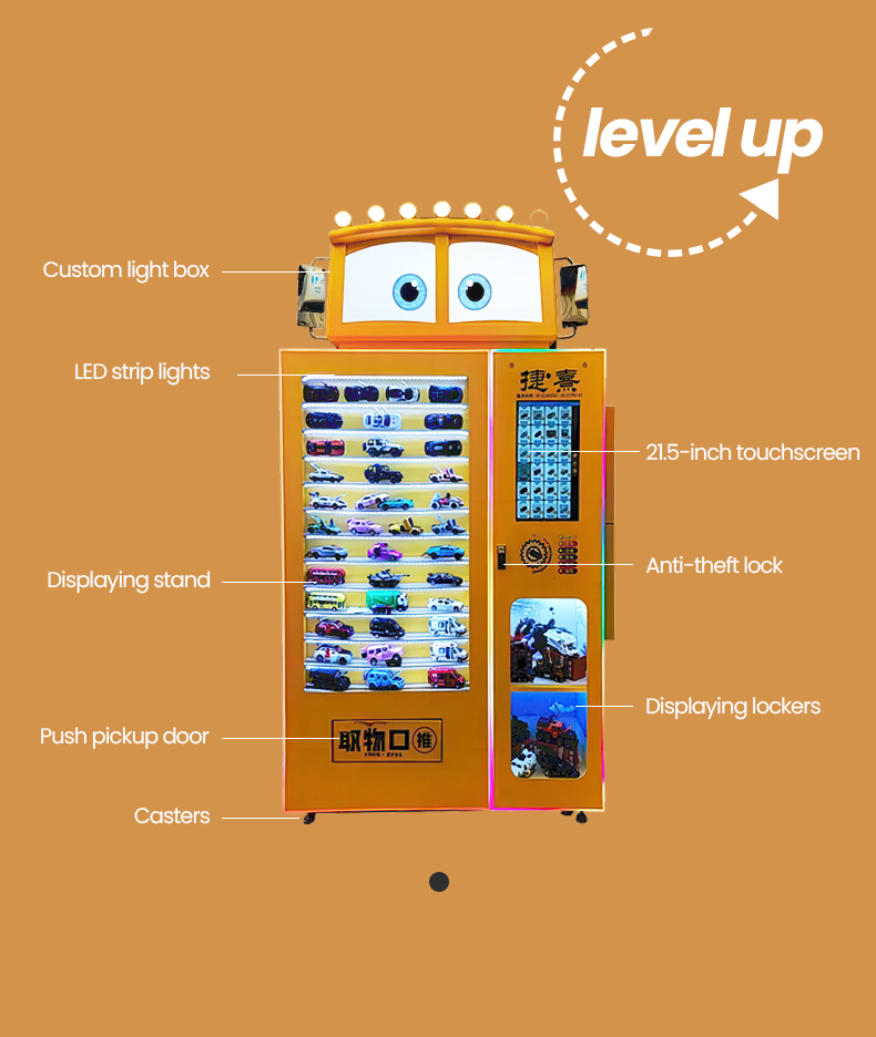Custom Toy Vending Machine for Kids Toys in Amusement Park