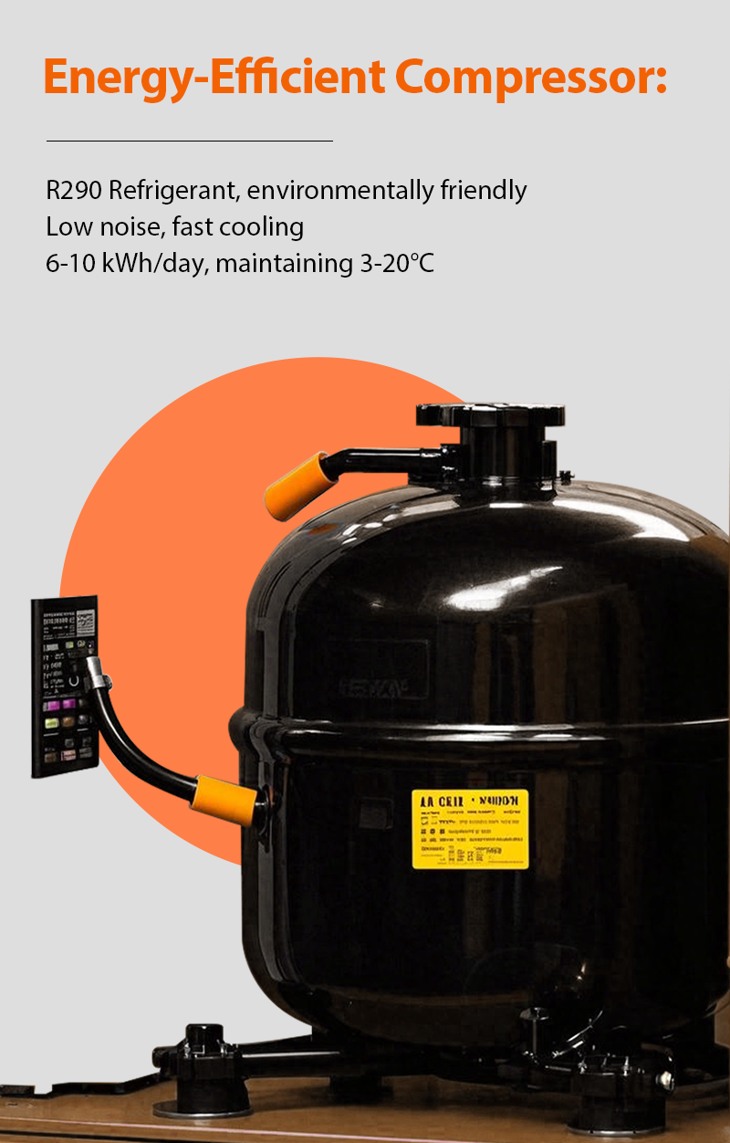 Giving Machine Singapore Charity Supplies Food Dispenser with IC/ID Cards energy-effiecient compressor