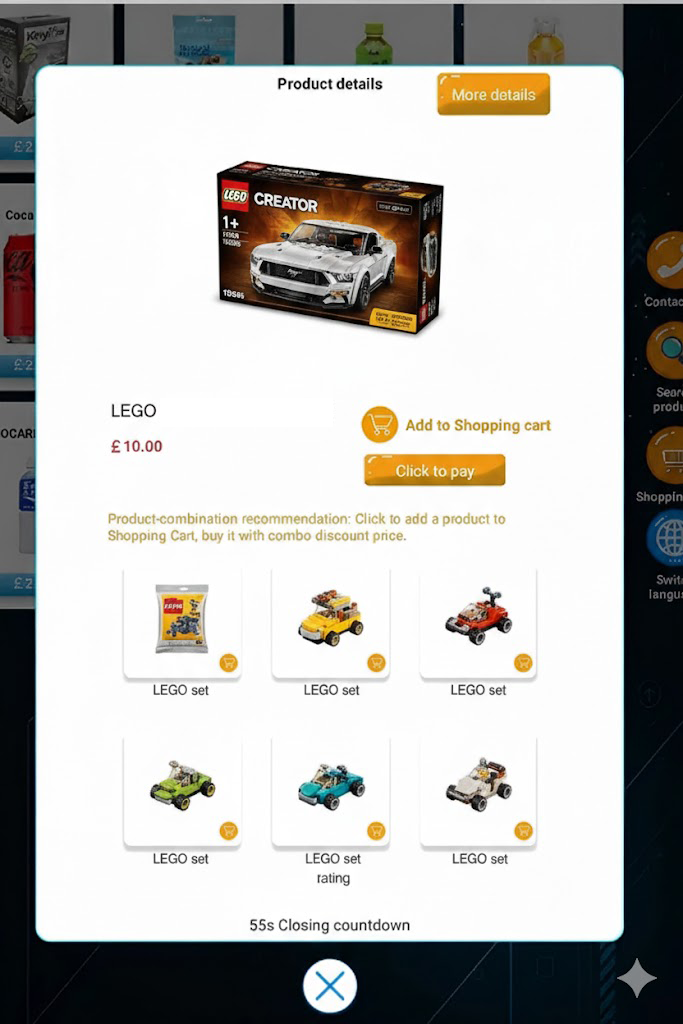 Commercial LEGO Vending Machine for Sale for Retailers