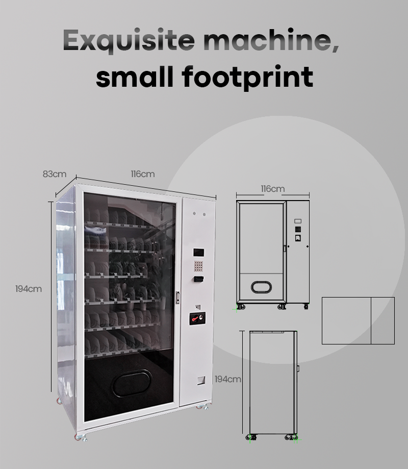 Age Verification Vending Machine for Germany strong cooling keep products fresh