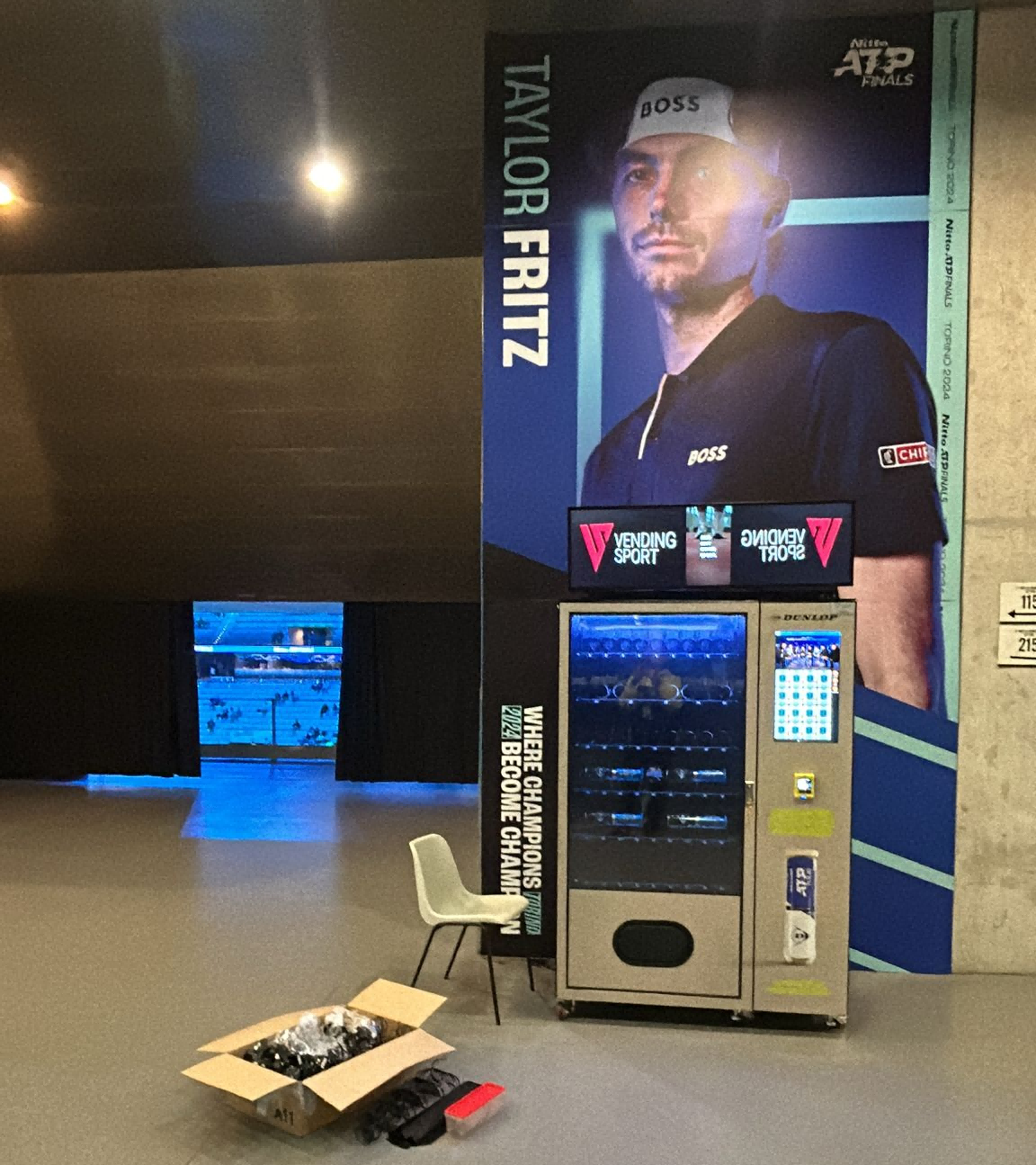 Press Release: Bringing Fans Closer to the Action at the Nitto ATP Finals with Smart Vending Machines