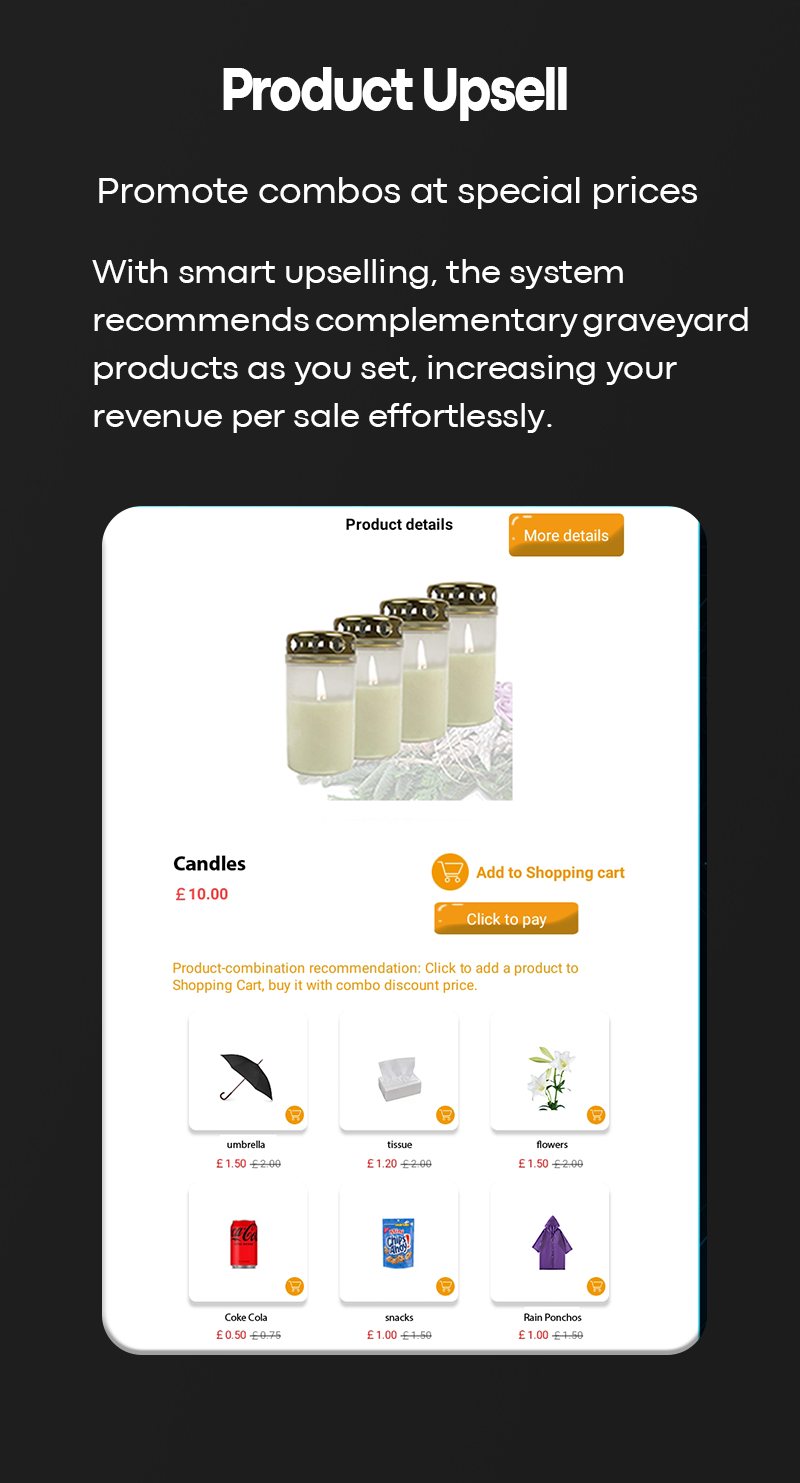 Outdoor Graveyard Candles Vending Machine for Incense Prayer Cards Umbrellas in Cemeteries vending promotion