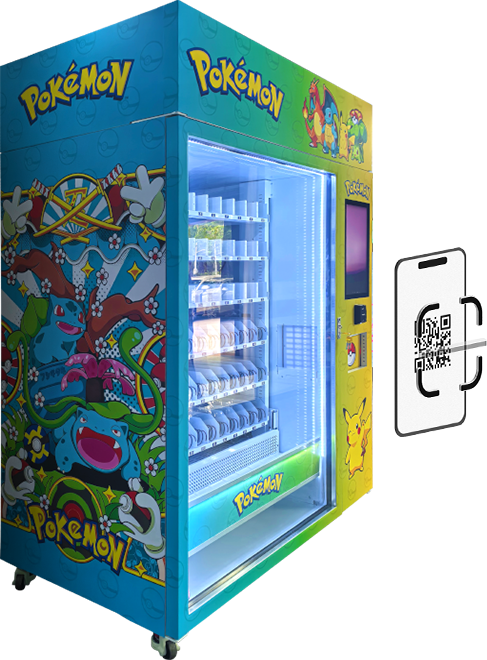 24/7 Mobile TCG Vending Machine For Traveling Vendors Tournament Centers