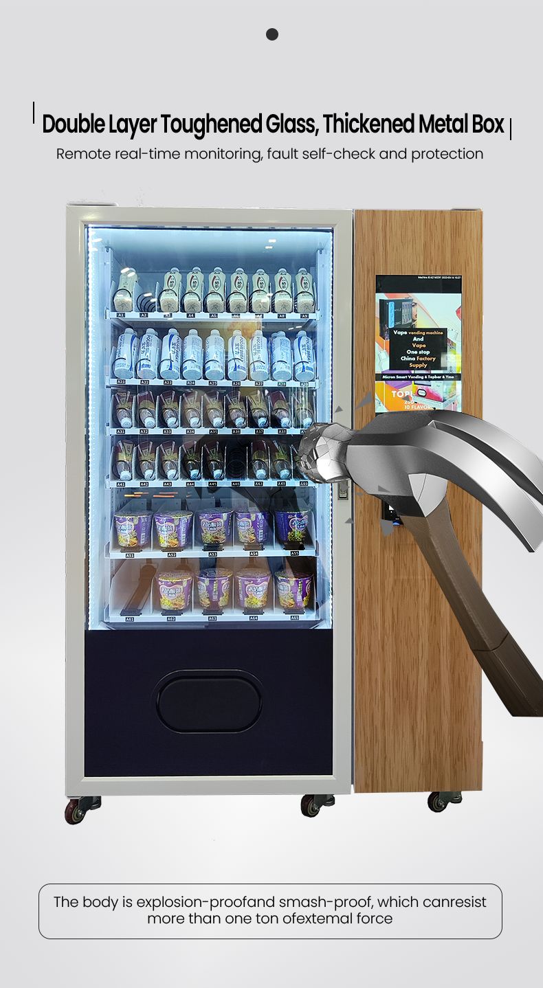 Personal Hygiene Items Vending Machine for Toothpaste Deodorants Dental Flossing for Hotels Schools University