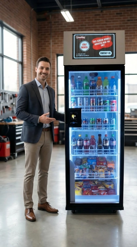 AI Vending Machine for Sale Shipping from US Warehouse key capabilities