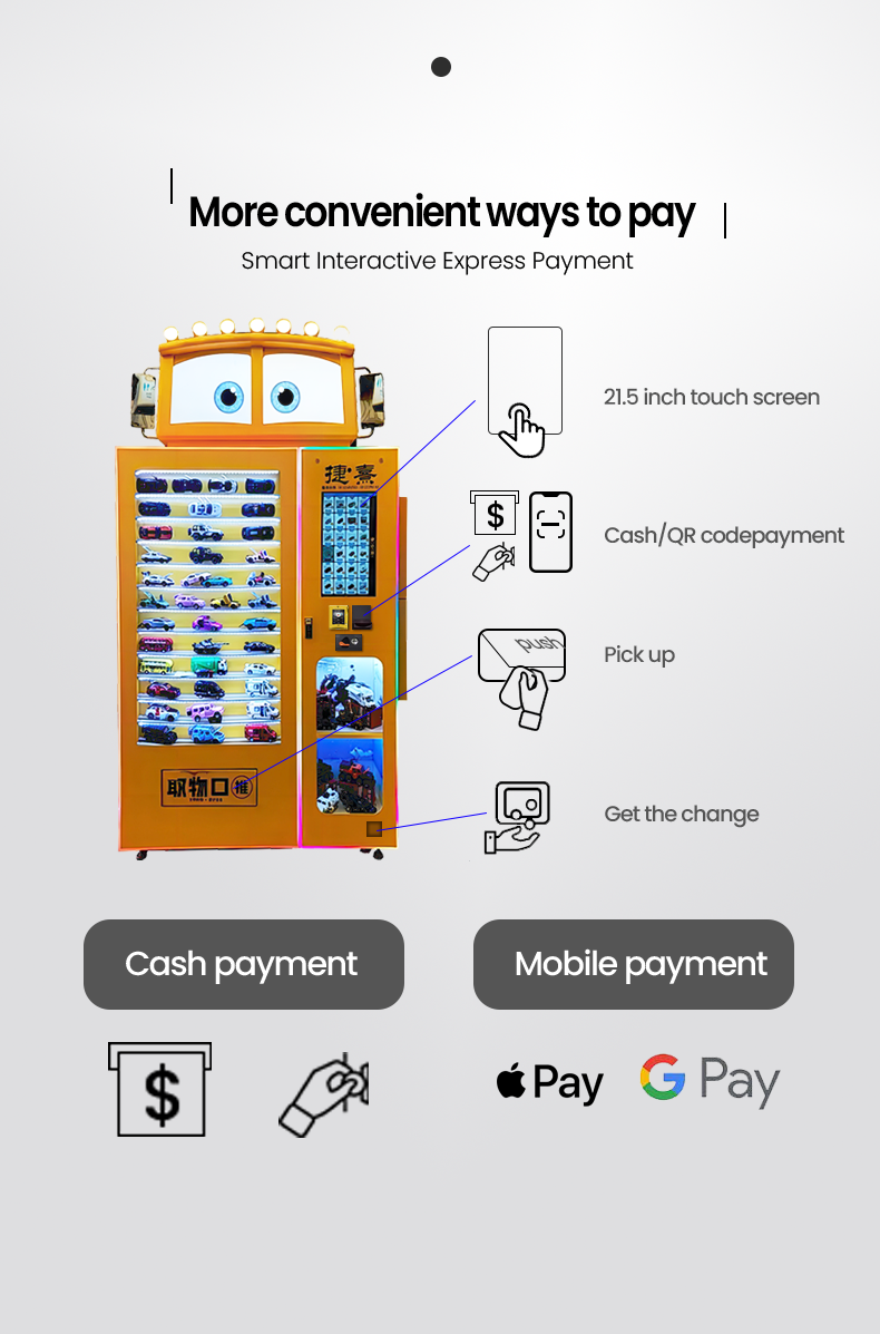 Custom Toy Vending Machine for Kids Toys in Amusement Park