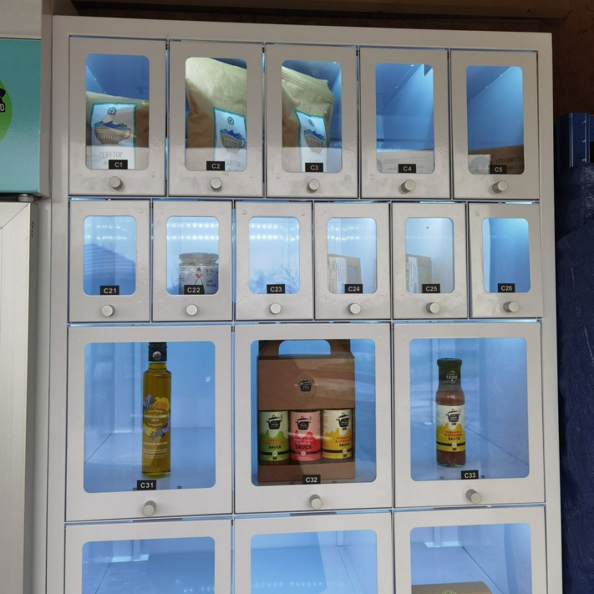 Locker Vending Machine for Farm Produce in the UK