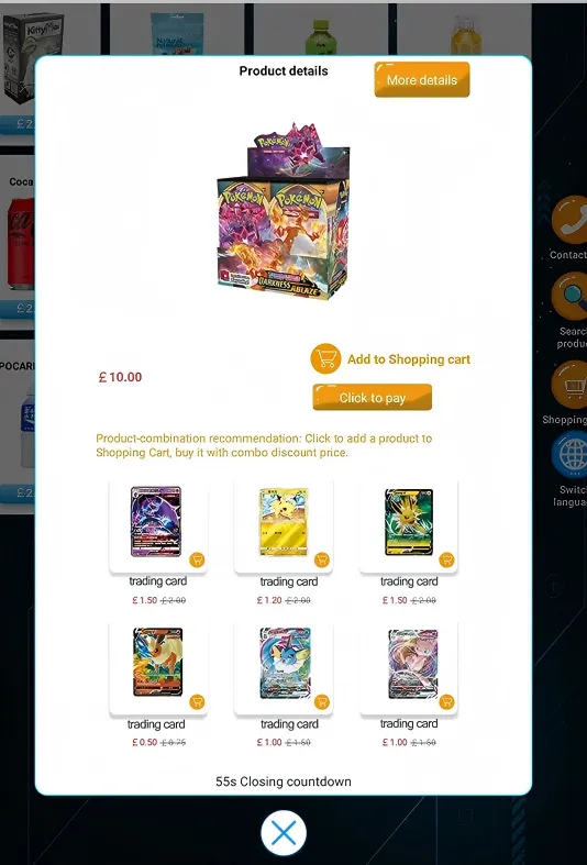 24/7 Mobile TCG Vending Machine For Traveling Vendors Tournament Centers