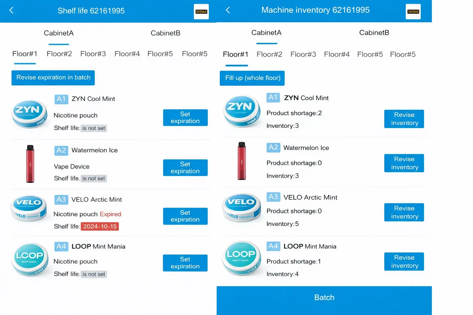 individual cigarette vending machine with smart management system to maximize your margins