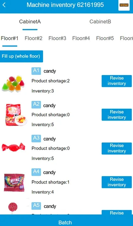 Smart mini vending machines for sale featuring real-time inventory