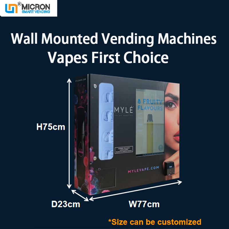 WEIMI Vape Vending Machine to USA - Guangzhou Micron Vending Technology  Co., LTD